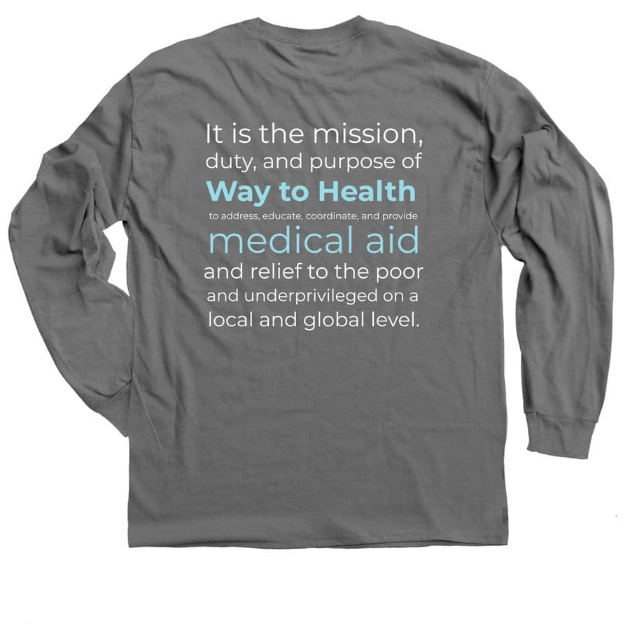Way to Health Long Sleeve - Back